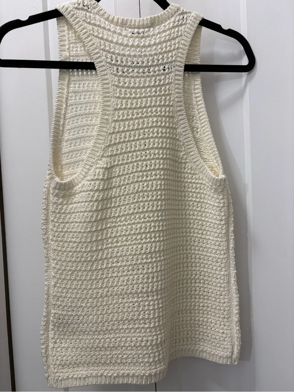 Madewell cream sleeveless